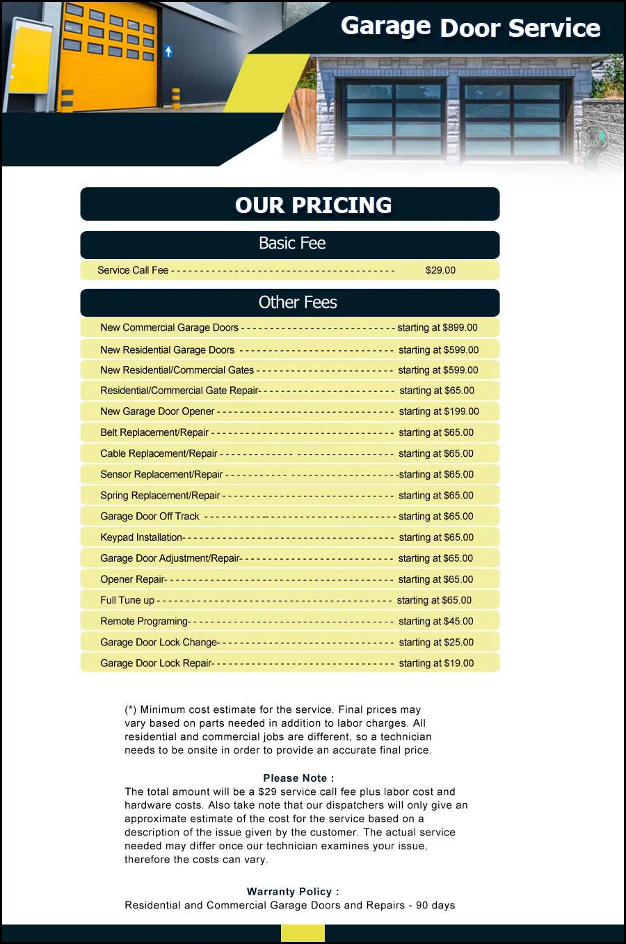 Garage Door And Opener Repairs Chanhassen, MN 612-440-1129